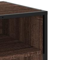 Tv-meubel 180x40x46 cm bewerkt hout bruin eikenkleurig - thumbnail