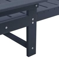 Ligstoel 3 pcs Marineblauw Polyetheen - thumbnail