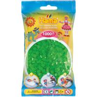 Hama strijkkralen 1000 stuks groen neon - thumbnail