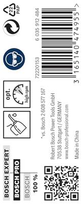 Bosch Accessoires Metaalboren HSS-G, Standard 4,9 x 52 x 86 mm 10st - 2608585490