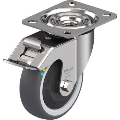 Blickle LEX-PATH 100KFD-FI-ELS Zwenkwiel met rem Wieldiameter: 100 mm Draagvermogen (max.): 130 kg 1 stuk(s)