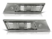 Tuning-Tec Zijkant knipperlichten BMW E34/E32/E36 12 90-09 96 CHROOM - thumbnail