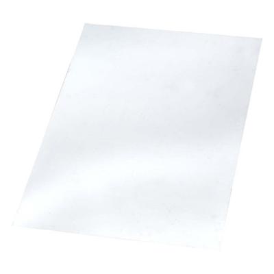 Roval plaat vlak - 1000x600x1 mm - Aluminium