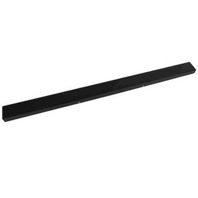 Freelight Plafondplaat L 150 cm x B 8 cm - zonder gaten - zwart