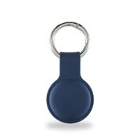Hama Sleutelhanger Fantastic Feel Voor Apple AirTag Siliconen-look Blauw - thumbnail