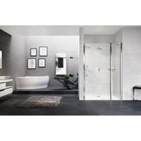 Novellini Young 2.0 Douchedeur - 77-81cm - satin zwart y22p77-4h - thumbnail