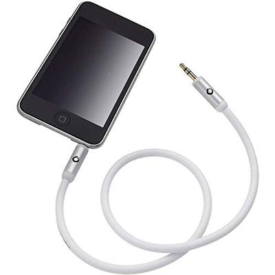 Oehlbach i-Connect J-35 Jackplug Audio Aansluitkabel [1x Jackplug male 3,5 mm - 1x Jackplug male 3,5 mm] 0.50 m Zwart Vergulde steekcontacten