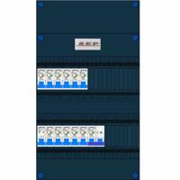 SEP 11 groepenkast 11 aardlekautomaten 16A 30mA + kookgroep aardlekautomaat 2x16A 30Ma 2 rijen 1F - thumbnail