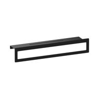 Handoekrek Brauer Black Edition Met Planchet Mat Zwart - thumbnail