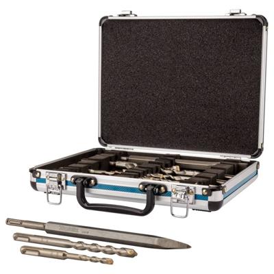 Makita D-42400 Boor-/Beitelset SDS-Plus in koffer - 13-delig Makita D-42400 Boor-/Beitelset SDS-Plus in koffer - 13-delig