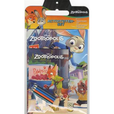 Rebo Productions activiteitenboek Disney Zootropolis papier