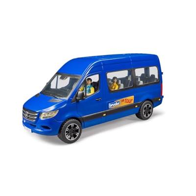 MB Sprinter Transfer met chauffeur en passagier van Bruder