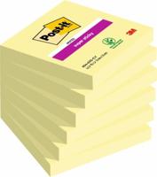 Memoblok 3M Post-it 654 Super Sticky 76x76mm geel - thumbnail