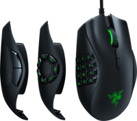 Naga Trinity - Muis - optisch - 19 knoppen - met bekabeling - USB - 16.000 DPI - thumbnail