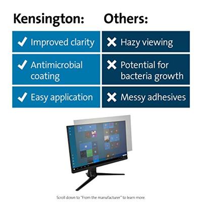 Kensington Anti-Glare Antiverblindingsfilter Monitor 61 cm (24) Beeldverhouding: 16:9 627558 Universal