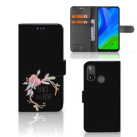 Huawei P Smart 2020 Leuk Hoesje Boho Text - thumbnail