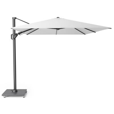 Challenger T2 350x260 cm wit zweefparasol zonwering Platinum - Platinum