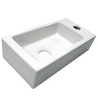 Best Design Class Fontein 36x18x9cm rechts wit 3801640 - thumbnail