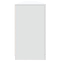Dressoir met LED-verlichting 283x37x67 cm wit - thumbnail