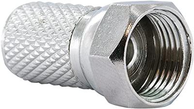 Schwaiger FST7510241 F-stekker Aansluitingen: F-stekker Kabeldiameter: 7.5 mm 10 stuk(s)