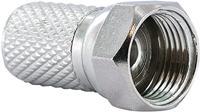 Schwaiger FST7510241 F-stekker Aansluitingen: F-stekker Kabeldiameter: 7.5 mm 10 stuk(s) - thumbnail