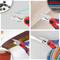 elektriciensschaar Workpro 16,7 x 8 x 2,8 cm 3 in 1 - thumbnail