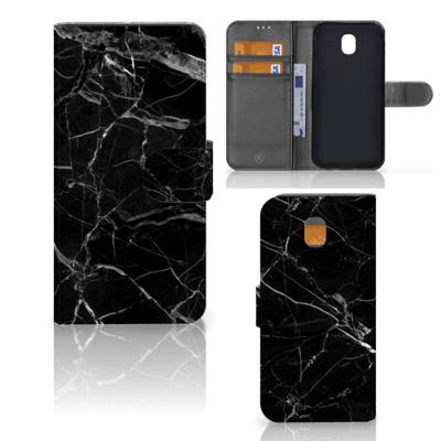 Samsung Galaxy J5 2017 | Bookcase | Marmer Zwart - Origineel Cadeau Vader Samsung Galaxy J5 2017 | Bookcase | Marmer Zwart - Origineel Cadeau Vader
