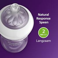 Avent Natural Response 3.0 Zuigfles 0m+ 125ml - thumbnail