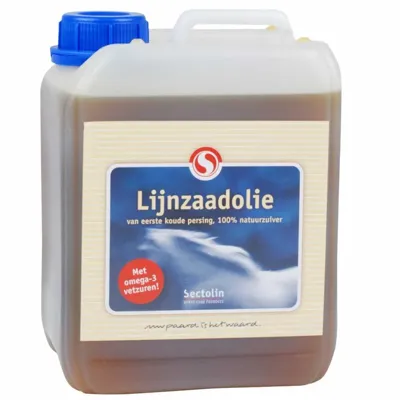 Sectolin Lijnzaadolie 2.5L Sectolin Lijnzaadolie 2.5L