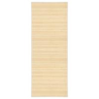 Tapijt 80x200 cm bamboe natuurlijk - thumbnail
