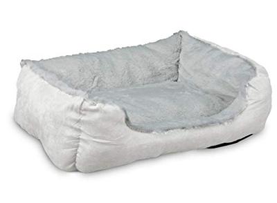 Beeztees Ligbed baboo grijs 48x37x18cm Beeztees Ligbed baboo grijs 48x37x18cm