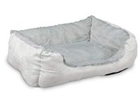 Beeztees Ligbed baboo grijs 48x37x18cm - thumbnail