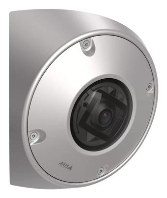 Axis Q9216-SLV White Corner Mount Camera