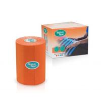 VetkinTape® Kinesiologie Tape voor dieren - Oranje (10cm x 5m) | 1 rol Kinesiotape voor paarden en honden | TÜV-gecertificeerd | Kinesiotapes met +25% meer kleefkracht | Voor professionals - thumbnail