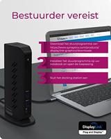 ICY BOX IB-DK2252AC notebook dock & poortreplicator Bedraad USB 3.2 Gen 1 (3.1 Gen 1) Type-C Zwart - thumbnail