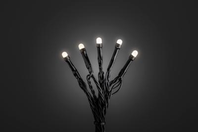 Mini LED kerstverlichting voor binnen 80 lampjes mat warm wit 23 meter