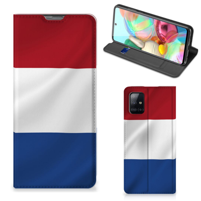 Samsung Galaxy A71 | Standcase | Nederlandse Vlag