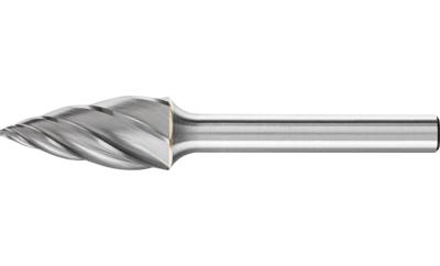 PFERD TOOLS 21122766 Freesstift Spitsboog Lengte 65 mm Afmeting, Ø 12 mm Werklengte 25 mm Schachtdiameter 6 mm PFERD TOOLS 21122766 Freesstift Spitsboog Lengte 65 mm Afmeting, Ø 12 mm Werklengte 25 mm Schachtdiameter 6 mm