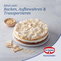 Springvorm Pan Dr. Oetker Zwart Staal Plastic Ø 26 cm ø 26 x 6,5 cm - thumbnail