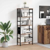 Boekenkast Oud Hout 60 x 29,5 x 149 cm Bewerkt hout - thumbnail