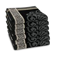 DDDDD Keukendoek Rozet grijs 6 stuks - thumbnail