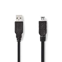 Nedis Kabel USB 2.0 naar stekker - Hir Ose Mini 4-polige stekker - thumbnail