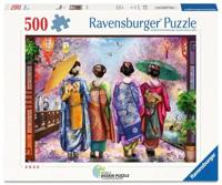 Ravensburger - Puzzel van 500 stukjes - Bloemenpad - Volwassenen en kinderen vanaf 12 jaar - Puzzel van topkwaliteit - 12001702 - thumbnail