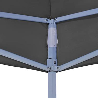 VidaXL Partytentdak 270 g/m² 4x3 m antraciet