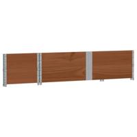 VidaXL Palletopzetranden 2 st 150x50 cm massief grenenhout bruin - thumbnail