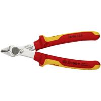 Knipex Elektronicazijsnijtang | lengte 125 mm model 0 | facet nee VDE | gepolijst | 1 stuk - 78 06 125 - 78 06 125 - thumbnail