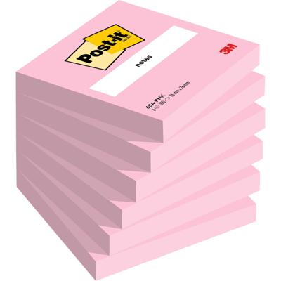 Post-it Notes, 100 vel, ft 76 x 76 mm, roze (flamingo pink)
