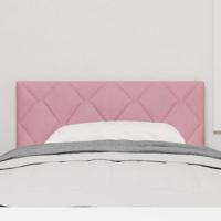 LED Hoofdbord met LED -striplichten Roze 100 cm Fluweel - thumbnail