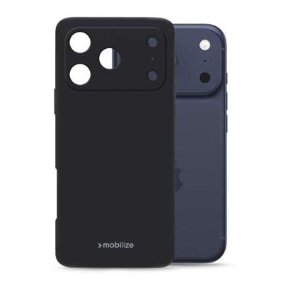 Mobilize Rubber Gelly Case Apple iPhone 17 Pro Matt Black