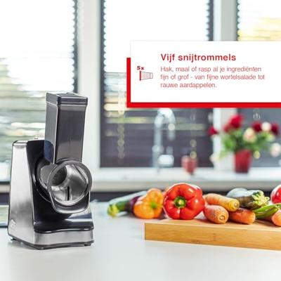 Solis 8401 Slice and More Multifunctionele Rasp RVS - thumbnail